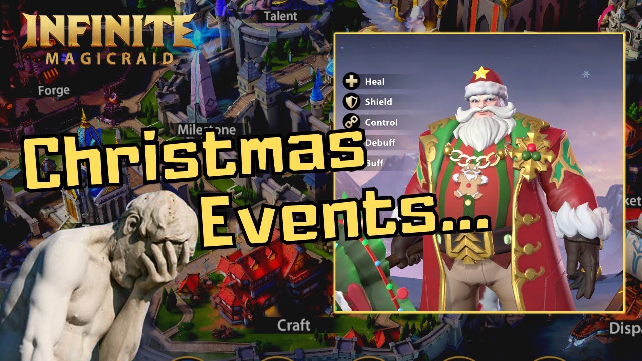 Infinite Magicraid: Summoning During Christmas Event... Underwhelming Christmas Event?