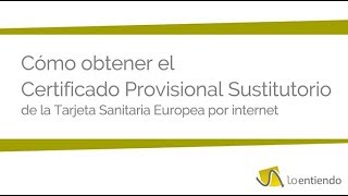 Cómo obtener el Certificado Provisional Sustitutorio