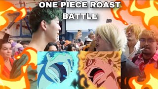 One Piece ROAST BATTLE: Zoro VS Sanji with @WholeWheatPete