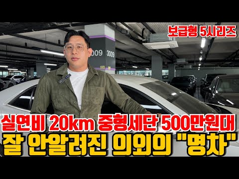 잘 만들었지만 외면 받은 중형세단 500만원대!보급형 5시리즈