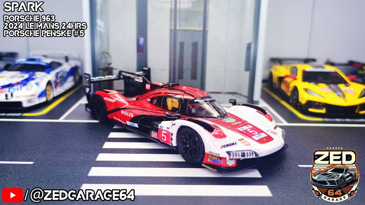 Spark 1/64: Porsche 963 - 2024 Le mans 24H - Porsche Penske #5