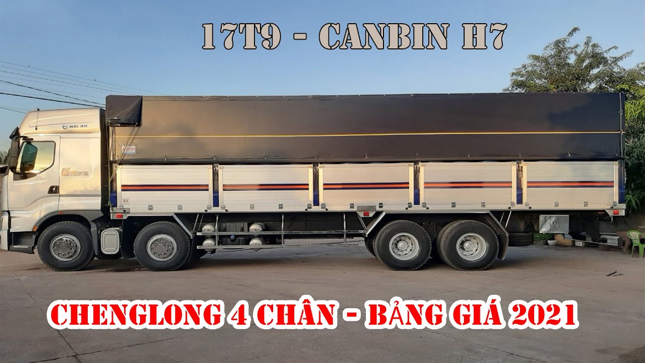 Download Đánh giá xe tải ChengLong 4 chân , cabin H7 mới nhất 2021 | Bảng giá xe chenglong.