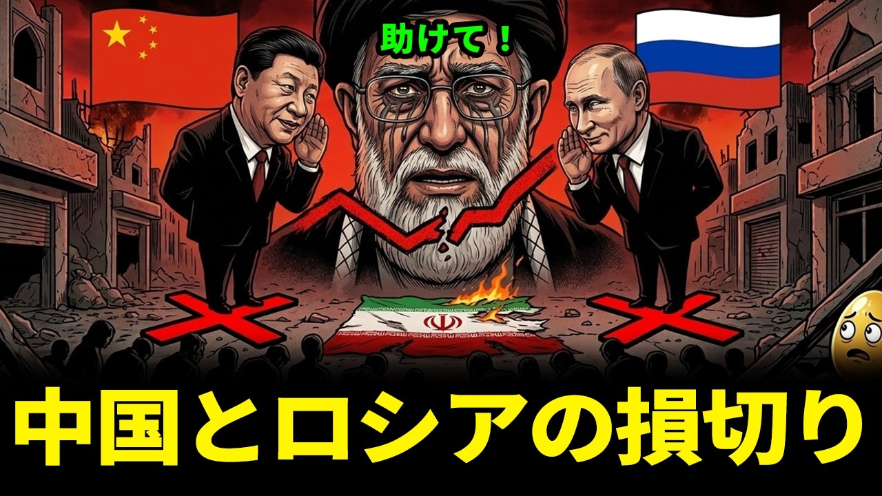 【中東情勢】中国とロシアがイランを見捨てた衝撃の理由