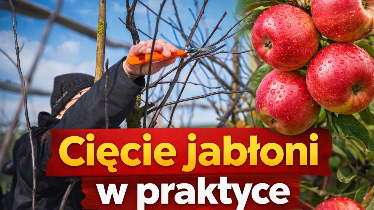Wiosenne cięcie jabłoni – jak ciąć, żeby mieć więcej owoców? 🌳🍎 #podr