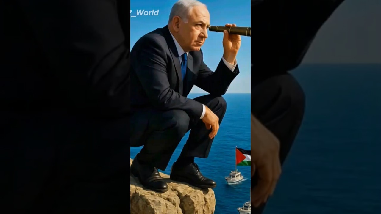 France & Spain Navy Ships Protect Gaza Flotilla from Israeli Drones ⛵🇫🇷🇪🇸⚔️🇮🇱