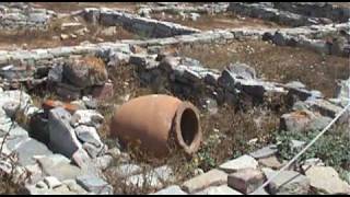 Delos - Island of Apollo and Artemis(Trip to Delos, the sacred island no one is allowed to live on. According to ancient Greek mythology, Apollo and his sister Artemis were born on this island., 2009-08-05T22:25:18.000Z)