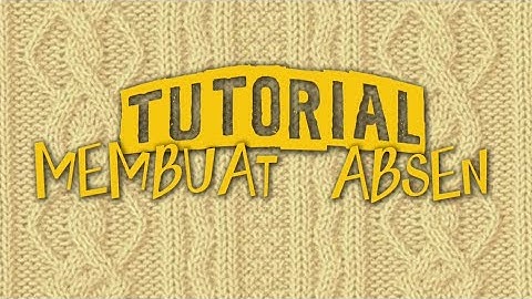 ✮ Tutorial Membuat Aplikasi Absensi dari MIT APP Investor — ★!