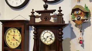 Antique Junghans Vienna Regulator Wall Clock 