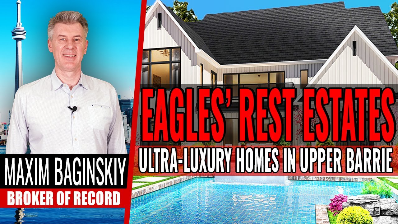 Eagles' Rest Estates - ультра-люкс в Upper Barrie для жизни и активного отдыха в любой сезон.