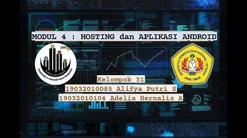 MODUL 4 HOSTING DAN APLIKASI ANDROID 19-085 & 19-104