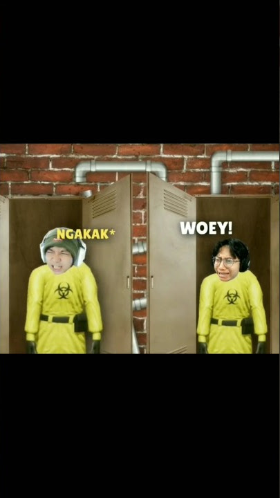 moment lucu regi isengin APIP di background #shorts #miawaug #apip #epun #hans #