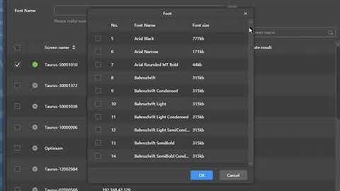 Novastar Taurus Operation Guide Video  Fonts management ViPlex Express