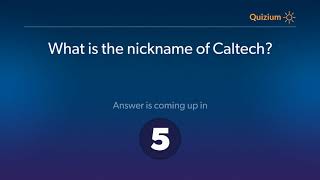 What is the nickname of caltech ...