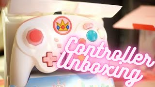 Princess Peach Controller Unboxing | Handheld Mistress