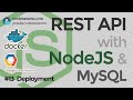 Dockerize and Deploy to Google Cloud Platform (GCP) - Rest API with NodeJS and MySQL