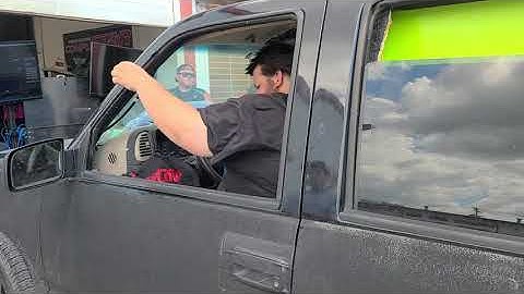 DB drag demo comp run round 7 BOOM BABY