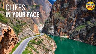 Brutal Cliffs, Rock-Wall Maze — Into China’s Insane Maowu Grand Canyon | 4K Drive