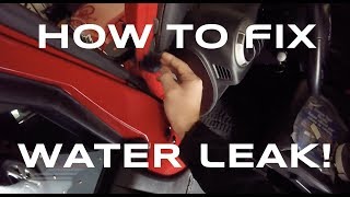 Jeep JK Water LEAKS  Wrangler Front Door  How to Fix