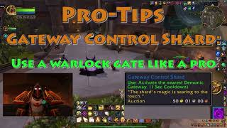 How to use a lock gate without clicking! Gateway Control Shard!