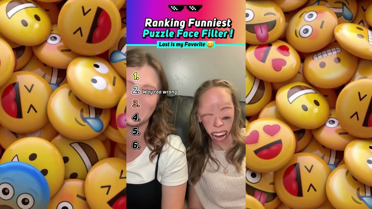 Ranking Funniest Puzzle Face Filter Moments!