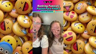 Ranking Funniest Puzzle Face Filter Moments!