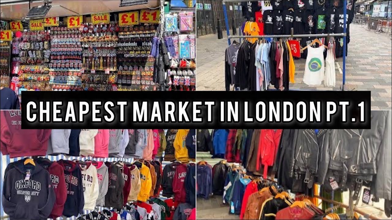CHEAPEST SHOPS IN LONDON 🇬🇧 £1 Street Shopping Big Ben UK Best