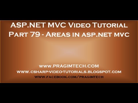 Part 79   Areas in asp net mvc