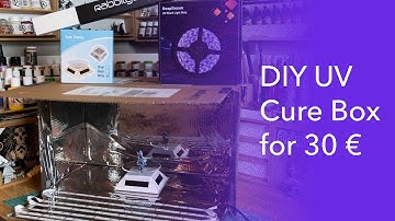 How to build your own UV Cure Box for your Resin Miniatures!