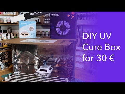 Making a Simple DIY Resin Curing Station Out of Foam Core « Adafruit  Industries – Makers, hackers, artists, designers and engineers!