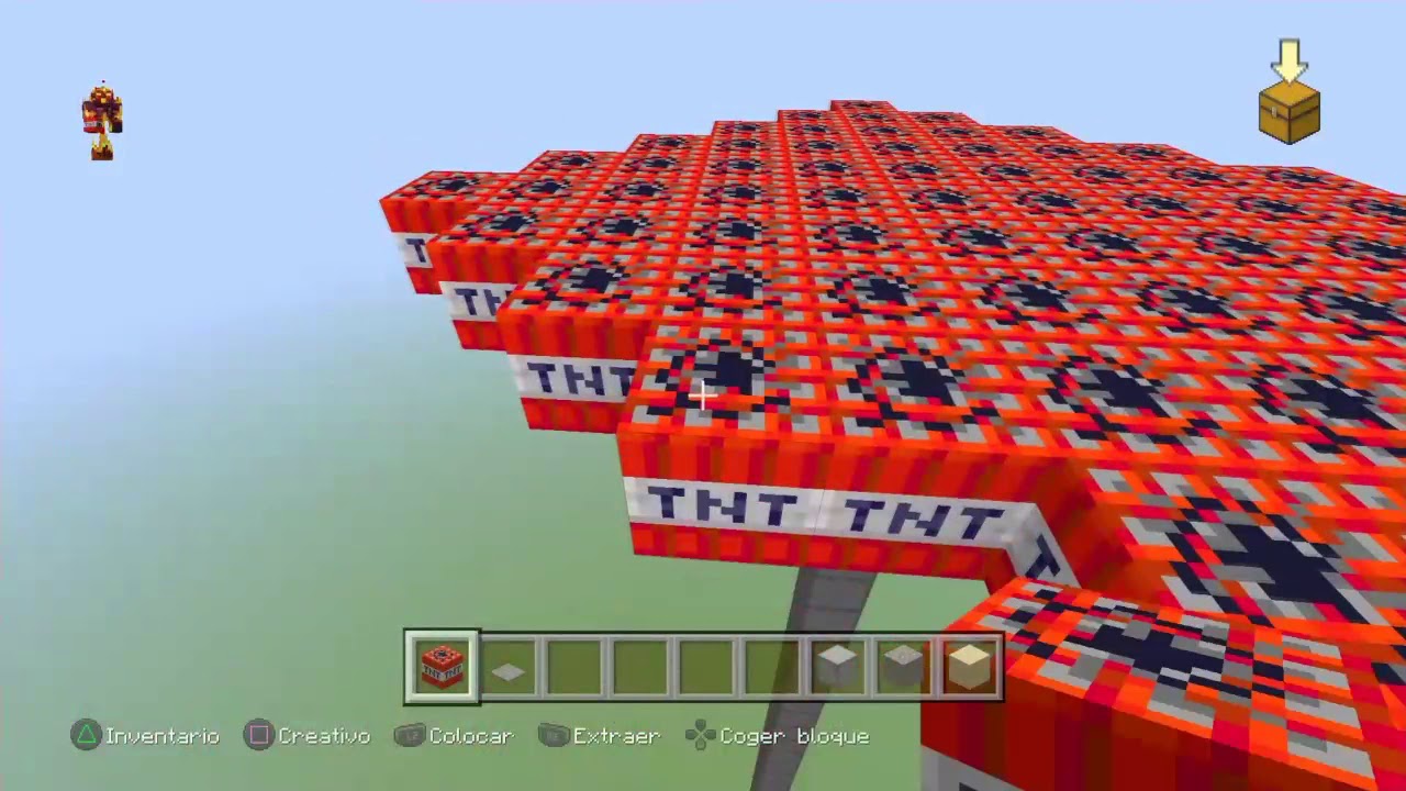 Como Hacer un TNT RUN en MINECRAFT | Minecraft: PS4 Edition - YouTube