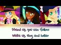 Lolirock - Revolution _ Color coded lyrics