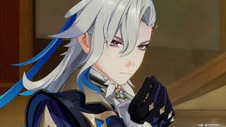 Childe one hit kill | Genshin impact cutscene (4K resolution)