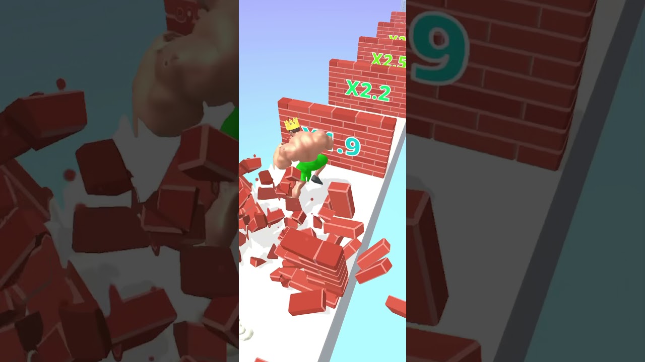 Muscle Rush Gameplay level 55 TalhaPro Best Hyper Casual Offline Mobile Games Free Games 