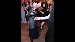 96-year-old woman is a dancing machine!
