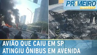 Thumbnail for Avião cai em avenida importante de SP e atinge ônibus | Primeiro Impacto (07/02/25)