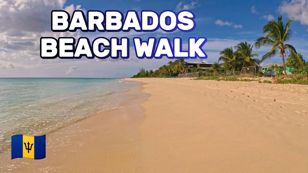 BEACH Walk Barbados ASMR