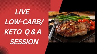 LIVE Keto Q&A/AMA
