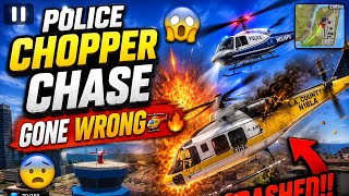 POLICE HELICOPTER 🚁 vs DEADLY CRASH 💥😨😱