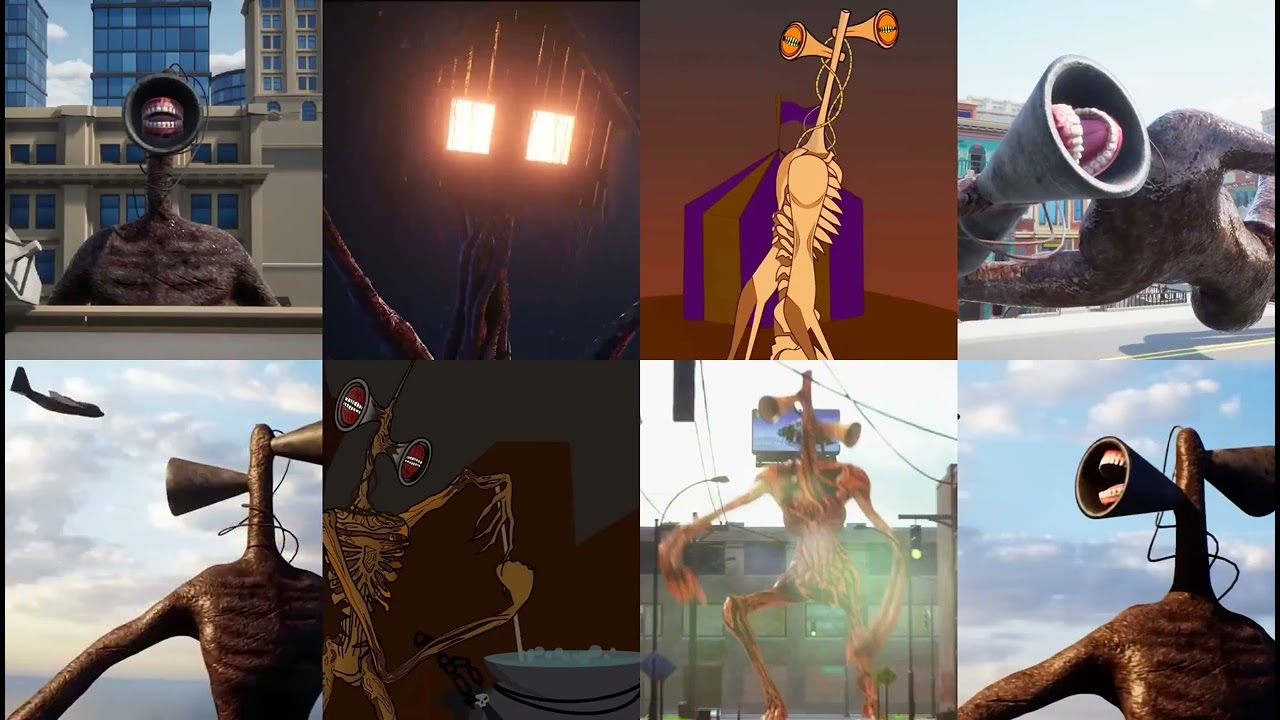 Head houce vs siren head coffin dance ( cover ) #sirenhead #coffindance 