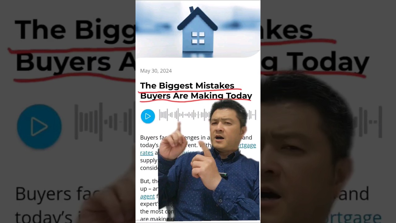 🏡DO NOT Make These Mistakes When Buying A Home! 