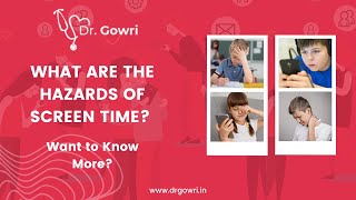 Hazards of Screen Time | Consequences of endless screen time among children #Screentime