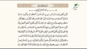 الشيخ باسم السبعي وتلاوة عطرة للجزء الأول من سورة محمد #صحح_تلاوتك