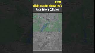 US Plane Crash: Flight Tracker Shows American Airlines Jet’s Route Before Reagan Airport Collision