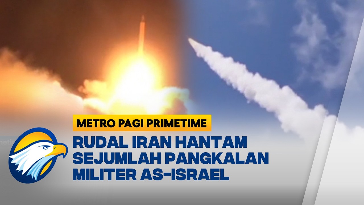 Iran Luncurkan Rudal-Rudal Unggulan - [Metro Pagi Primetime]