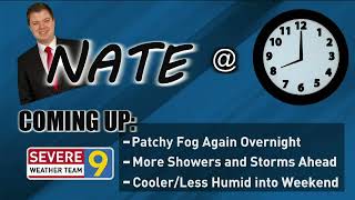 Nate at 8: One More Hot and Humid Day Ahead
