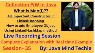 Collection in Java | Important constructor in LinkedHashMap and its use | By: Amit