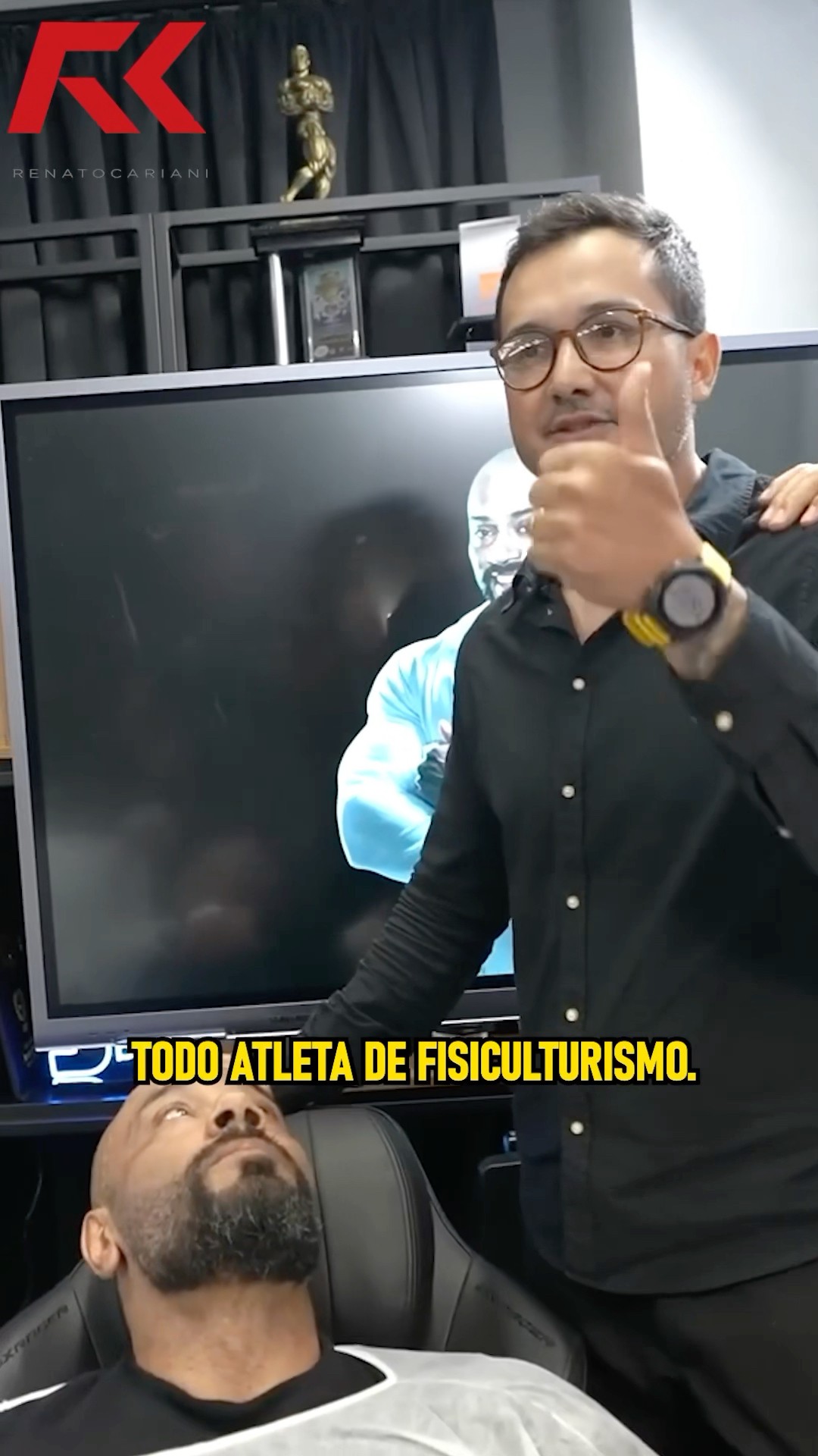 É ISSO QUE ACONTECE COM OS DENTES DE UM FISICULTURISTA! #renatocariani #juliobalestrin #dentes