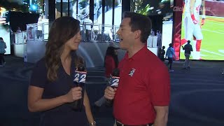Andy VS Sofia: NFL skills challenge