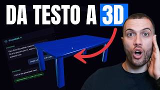 Ho insegnato ad un LLM a creare oggetti 3D