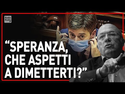 "SPERANZA DEVE ANDARSENE! NON SI RENDE CONTO DEI CASINI CHE HA FATTO: È UN PROBLEMA GRAVE" ▷ Storace